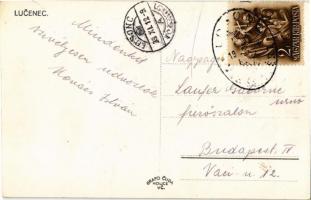 1938 Losonc, Lucenec; "1938 Losonc visszatért" So. Stpl
