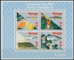 Stamp day: fish-breeding block, Bélyegnap: haltenyésztés blokk