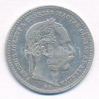 1868KB 20kr Ag "Magyar Királyi Váltó Pénz" T:2