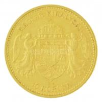 1893KB 10K Au "Ferenc József" Körmöcbánya (3,39g/0.900) T:2,2-
Hungary 1893KB 10 Korona A...