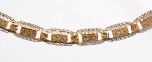 Arany (Au) 14 K arany nyaklánc, jelzett (585) hossz: 45 cm, nettó:5,5 g