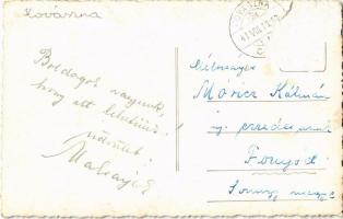 1941 Kovászna, Covasna; strand, fürdőzők, medence / swimming pool, bathing people. photo (Rb)