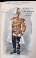 cca 1884-1886 Cahiers D'Enseignement Illustrés 16 száma. (Egybekötve.):
N. 1-2. Uniformes de L...