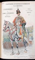 cca 1884-1886 Cahiers D'Enseignement Illustrés 16 száma. (Egybekötve.):
N. 1-2. Uniformes de L...