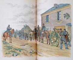 cca 1884-1886 Cahiers D'Enseignement Illustrés 16 száma. (Egybekötve.):
N. 1-2. Uniformes de L...