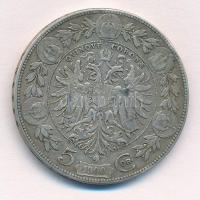 Ausztria 1900. 5K Ag "Ferenc József" T:3
Austria 1900. 5 Corona Ag "Franz Joseph&quo...