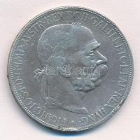 Ausztria 1900. 5K Ag Ferenc József T:3 ph. Austria 1900. 5 Corona Ag Franz Joseph C:F edge error Krause KM#2807
