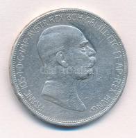 Ausztria 1908. 5K Ag "Ferenc József - Jubileum" T:3 
Austria 1908. 5 Corona Ag "Fran...