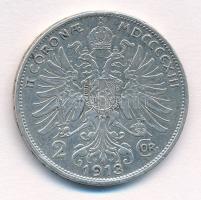 Ausztria 1913. 2K Ag "Ferenc József" T:2- ph. 
Austria 1913. 2 Corona Ag "Franz Jose...