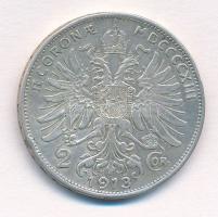 Ausztria 1913. 2K Ag "Ferenc József" T:2- ph.
Austria 1913. 2 Corona Ag "Franz Josep...