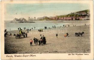 1904 Weston-Super-Mare, Sands, beach