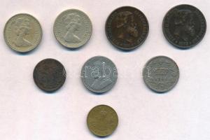 8db-os vegyes külföldi fémpénz tétel, közte érdekesebb darabokkal T:2-3
8pcs of various metal coins...