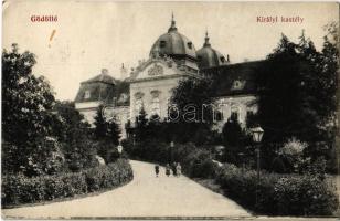 1915 Gödöllő, Királyi kastély. Kiadja Spitzer Izrael 268.  (EK)