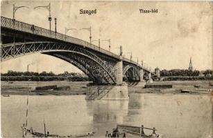 Szeged, Tisza híd (kis szakadás / small tear)