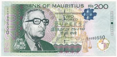 Mauritius 2013. 200R T:I  Mauritius 2013. 200 Rupees C:UNC
