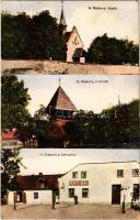 Horní Stakory (Kosmonosy), Kaple, Zvonice, Zahradku, Hostinec Pod Babou / chapel, belfry, restaurant, shop, square (EK)