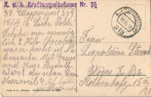 Herceg Novi, Castelnuovo; Port, ships + "K.u.K. Kraftwagenkolonne Nr. 35."