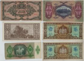 30db-os vegyes magyar pengő bankjegy tétel T:III,III-