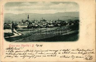 1899 Kaplice, Kaplitz i. B.; (EK)