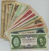 20db-os vegyes magyar forint bankjegy tétel T:III,III-