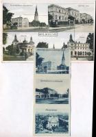 Igló, Zipser Neudorf, Spisská Nová Ves; Katolicky kostol a mestsky dom, Ucitelsky ústav, Divadlo, Re...