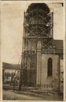 Lőcse, Levoca; Szent Jakab templom tatarozása, felújítása / church renovation. Photo-Atelier E. Kopasz photo (fl)