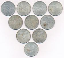 Csehszlovákia 1933-1934. 20K Ag "Ipar, mezőgazdaság, üzlet" (10x) T:1-,2 patina
Czechoslo...