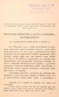 Vegyes különlenyomat tétel, 17 db, közte szerzői dedikációkkal (6 db):  
Dr. Farkas Béla: Dr. Apáth...