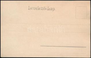 cca 1900 Sopron, Russ-villa, 2 db keményhátú fotó Stagl Ferenc műterméből, 16×11 cm + 1 db Russ-vill...