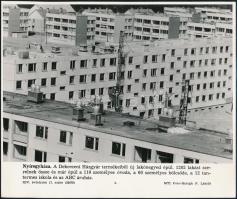 cca 1970-1980 12 db különféle magyar témájú MTI-sajtófotó, különböző méretben