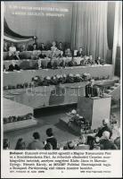 cca 1970-1980 12 db különféle magyar témájú MTI-sajtófotó, különböző méretben