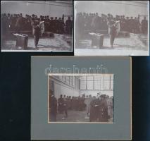 cca 1920-1940 11 db különféle fotó: csoportképek, stb., néhány hátulján feliratozva, különböző méretben
