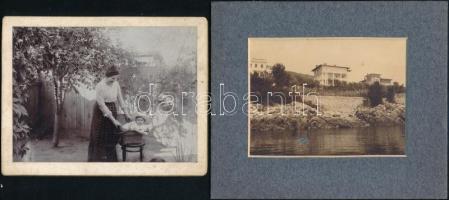 cca 1920-1940 11 db különféle fotó: csoportképek, stb., néhány hátulján feliratozva, különböző méret...