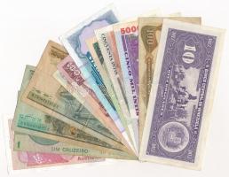 Vegyes 12db-os közép- és dél-amerikai bankjegy tétel T:III,III-
Mixed 12pcs of Middle and South Ame...