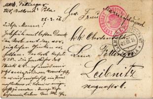 1916 SMS Bellona (ex SMS Kaiser) Osztrák-Magyar Haditengerészet uszály laktanyája a matrózoknak, zás...