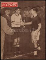 1954 Képes Sport I. évf. 8. sz., 1954. július 6. Fekete-fehér fotókkal. A világbajnokságról szóló összefoglalóval, fotókkal, benne az Aranycsapattal.