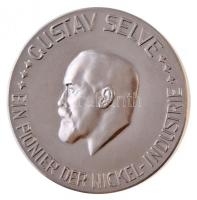 1924. Gustav Selve / Basse und Selve 50. évfordulója 1874-1924 fém emlékérem (50mm) T:1,1- 1924. Gustav Selve / 50th Anniversary of Basse und Selve 1874-1924 metal commemorative medal (50mm) C:UNC,AU