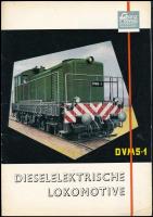 cca 1970 Ganz-MÁVAG Mozdony, Vagon és Gépgyár DVM5-1 mozdony prospektusa 14p / Locomotive booklet