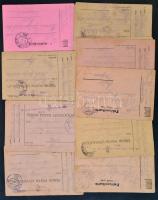 1917 Tábori postai levelezőlapok, 13 db, K.u.k. Infanterieregiment Nr. 48 bélyegzésekkel.