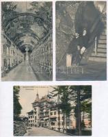 50 db RÉGI külföldi városképes lap jó minőségben / 50 pre-1945 European town-view postcards in good ...