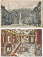 50 db RÉGI külföldi városképes lap jó minőségben / 50 pre-1945 European town-view postcards in good ...