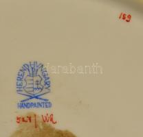 Herendi Waldstein mintás falióra, kézzel festett, jelzett, hibátlan, óraszerkezet nélkül (csak mutat...