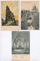 40 db RÉGI külföldi városképes lap / 40 pre-1945 European town-view postcards