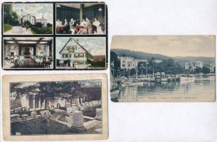 40 db RÉGI külföldi városképes lap / 40 pre-1945 European town-view postcards