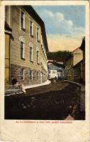 1918 Oravicabánya, Oravita; Új római katolikus polgári leány iskola. Kiadja Weisz Félix / Catholic girls school (EK)