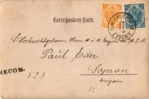 1898 Zvornik, street view. photo