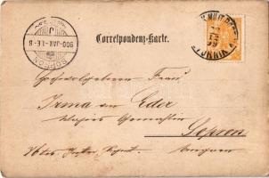 1899 Zvornik. photo  (tear)