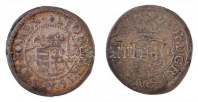 1694K-B Denár Ag "I. Lipót" (0,44g) + 1695K-B Denár Ag "I. Lipót" (0,45g) T:2-
...