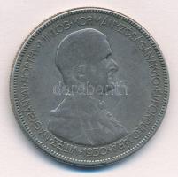 1930. 5P Ag "Horthy jobbra" T:2-,3  Adamo P8