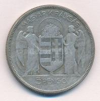 1930. 5P Ag "Horthy jobbra" T:2-,3
Adamo P8